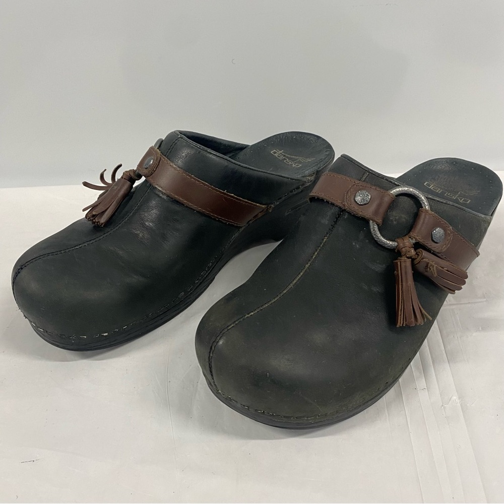 Dansko Shandi Milled Clogs Size 40